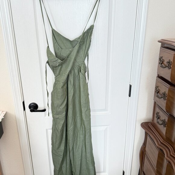 3 of Authentic Overalls Jumper Shein Melrose & Market Dazy Black Green Sz.S-L - Picture 4 of 12